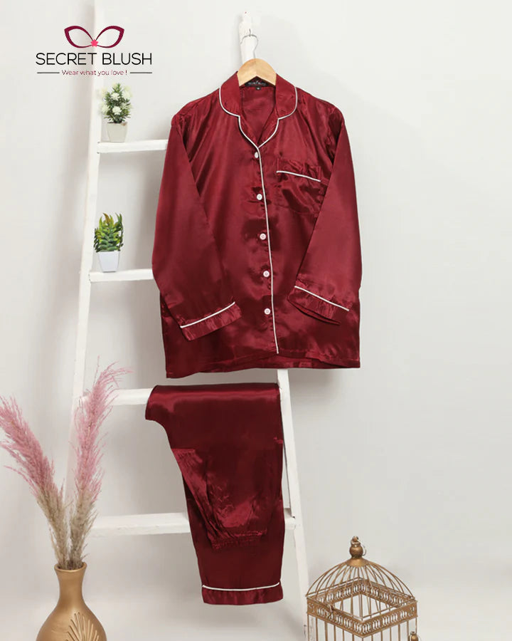 Luxury Silk Satin Nightwear Set