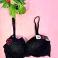 Elegant Lace Underwire Push-Up Bra