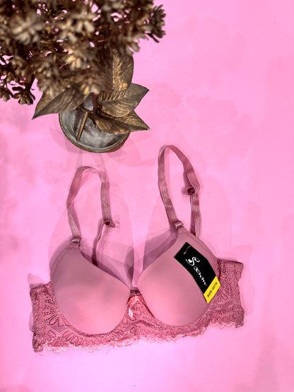 Elegant Lace Push-Up Bra