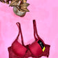 Elegant Lace Push-Up Bra