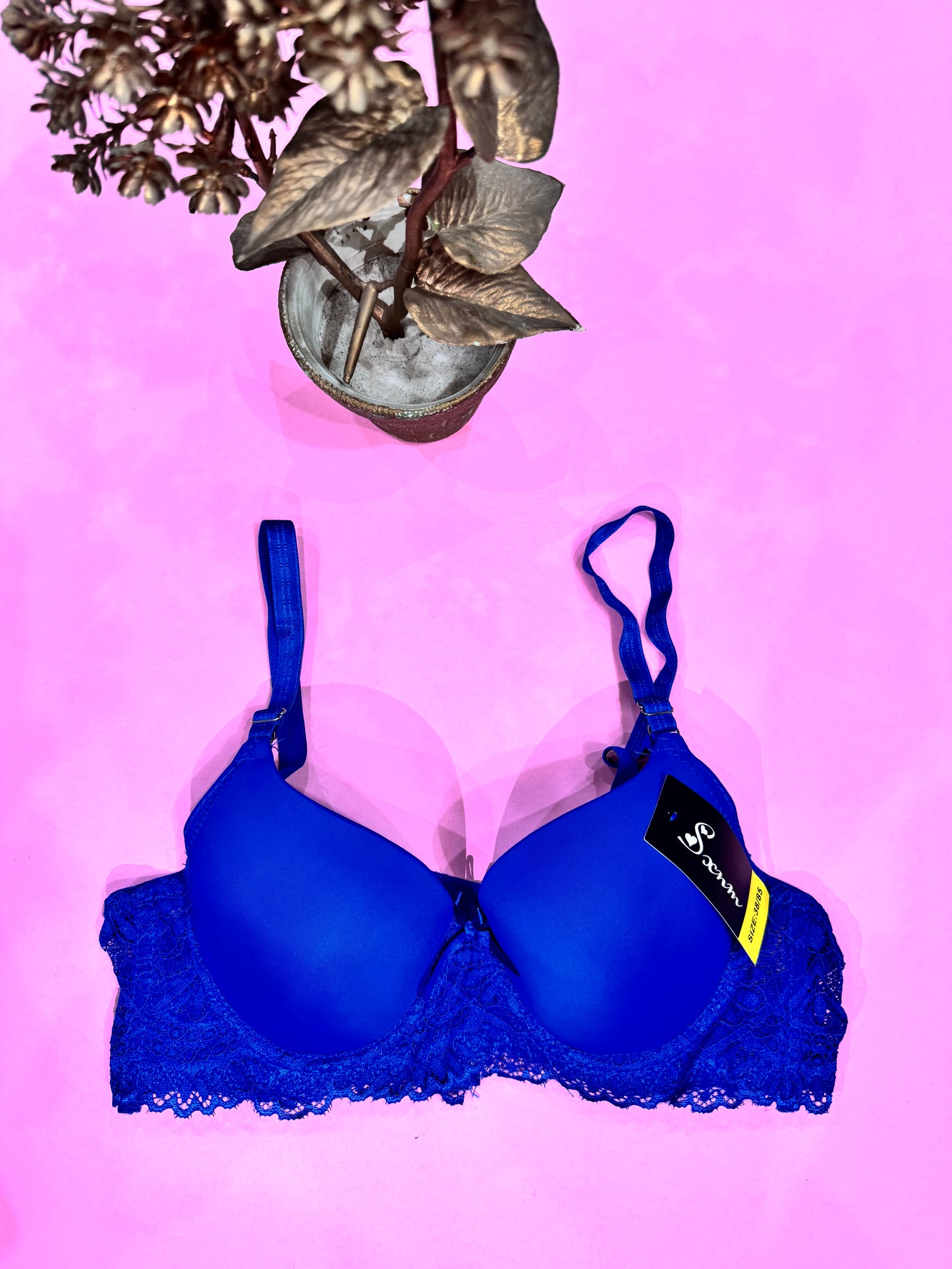 Elegant Lace Push-Up Bra